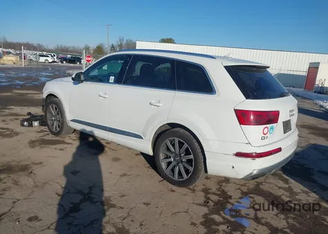 2017 Audi Q7 3.0T Premium from USA, damaged, VIN WA1LAAF77HD043723